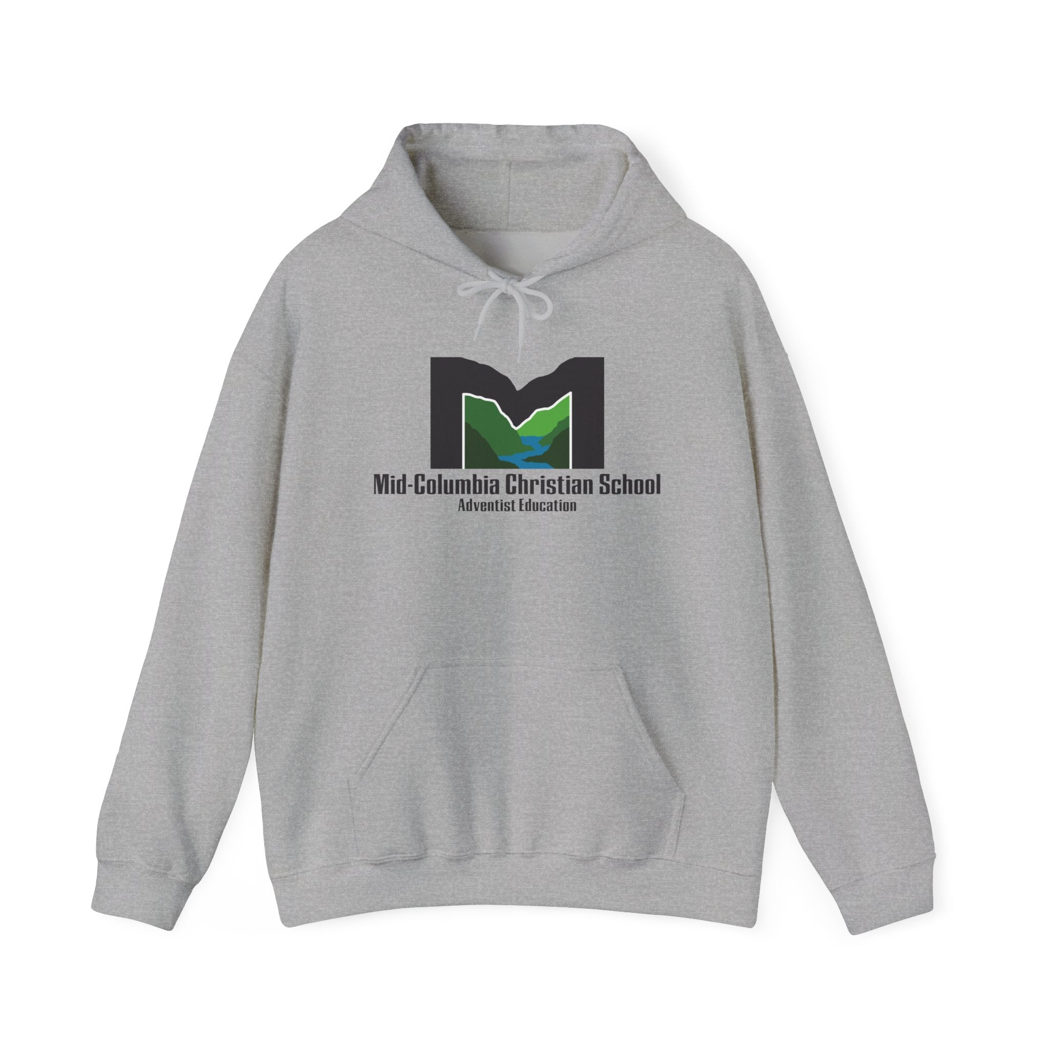 Mid-Columbia Christian School 2-Sided Hoodie, Empowered to Serve, Inspirational Sweatshirt for Students, Perfect Gift for Graduations, School Events, and Heroes