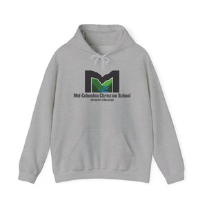 Mid-Columbia Christian School 2-Sided Hoodie, Empowered to Serve, Inspirational Sweatshirt for Students, Perfect Gift for Graduations, School Events, and Heroes