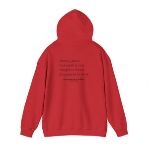 Mid-Columbia Christian School 2-Sided Hoodie, Empowered to Serve, Inspirational Sweatshirt for Students, Perfect Gift for Graduations, School Events, and Heroes