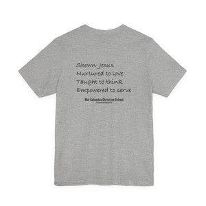 Mid-Columbia Christian School 2-Sided Tee: Empowered to Serve, Unisex Christian Shirt, Gift for Graduates, Faith-Based Apparel, Inspirational [...]