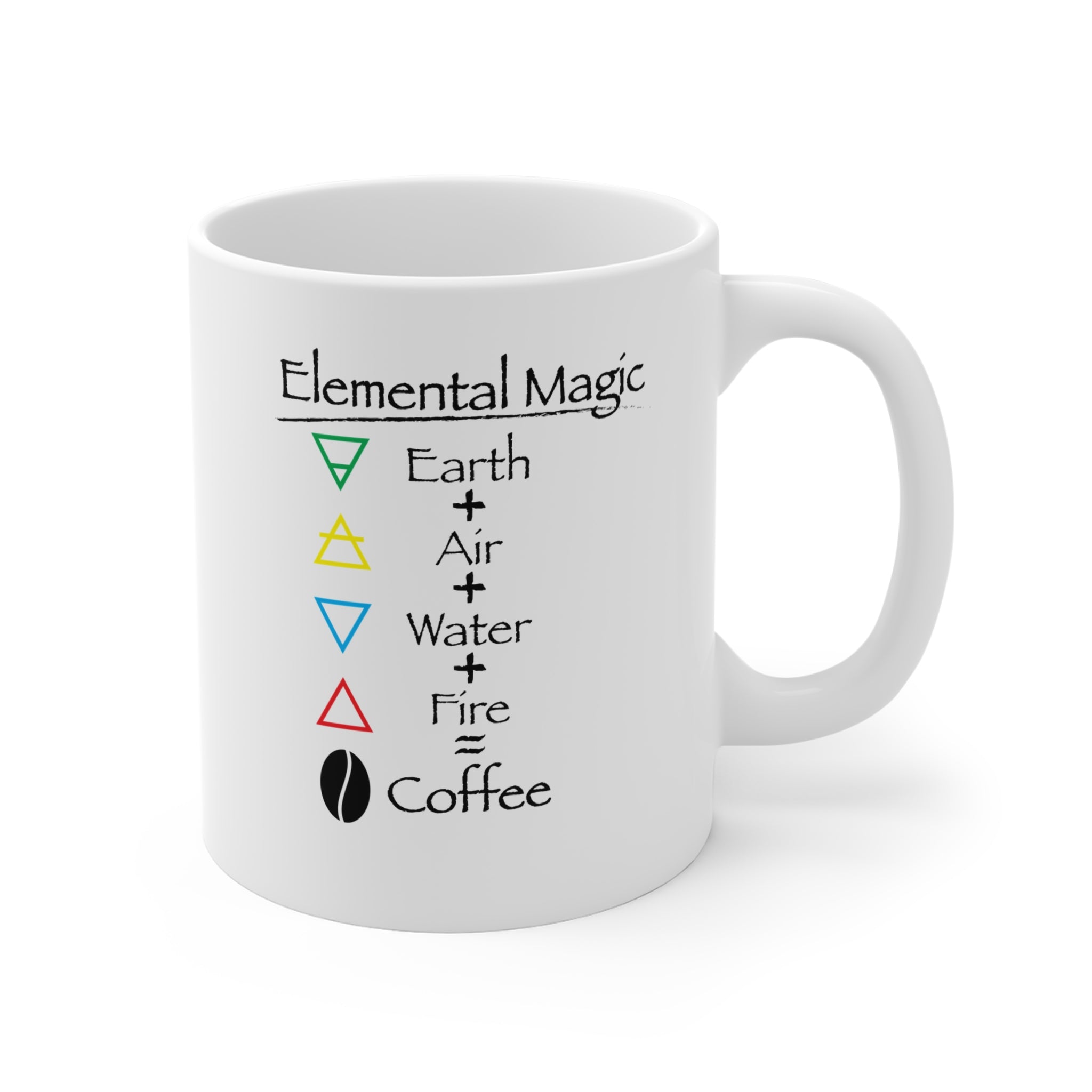 Coffee Magic Mug 11oz - Elemental Magic coffee mug