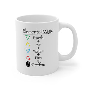 Coffee Magic Mug 11oz - Elemental Magic coffee mug