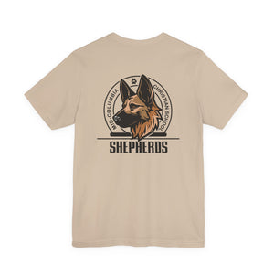 Mid-Columbia Christian School Shepherds 2-Sided Graphic Unisex Jersey Tee