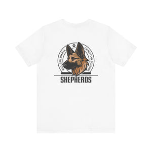 Mid-Columbia Christian School Shepherds 2-Sided Graphic Unisex Jersey Tee