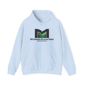 Mid-Columbia Christian School 2-Sided Hoodie, Empowered to Serve, Inspirational Sweatshirt for Students, Perfect Gift for Graduations, School Events, and Heroes