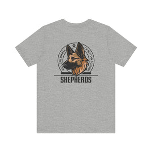 Mid-Columbia Christian School Shepherds 2-Sided Graphic Unisex Jersey Tee