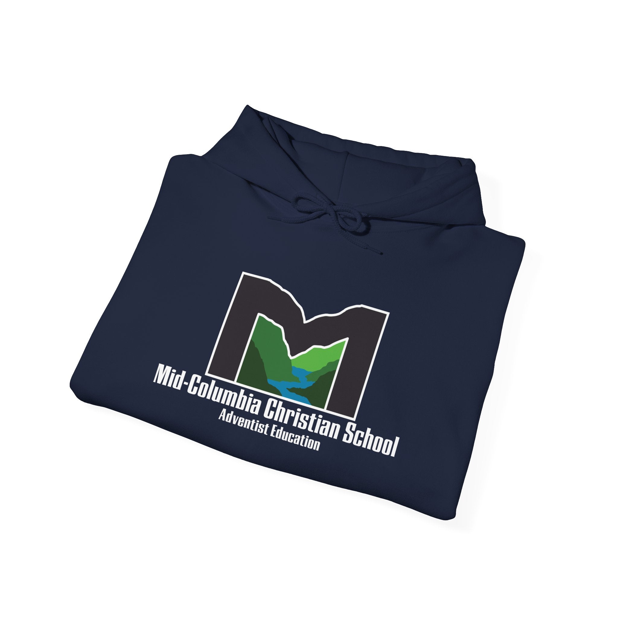 Mid-Columbia Christian School 2-Sided Hoodie, Empowered to Serve, Inspirational Sweatshirt for Students, Perfect Gift for Graduations, School Events, and Heroes