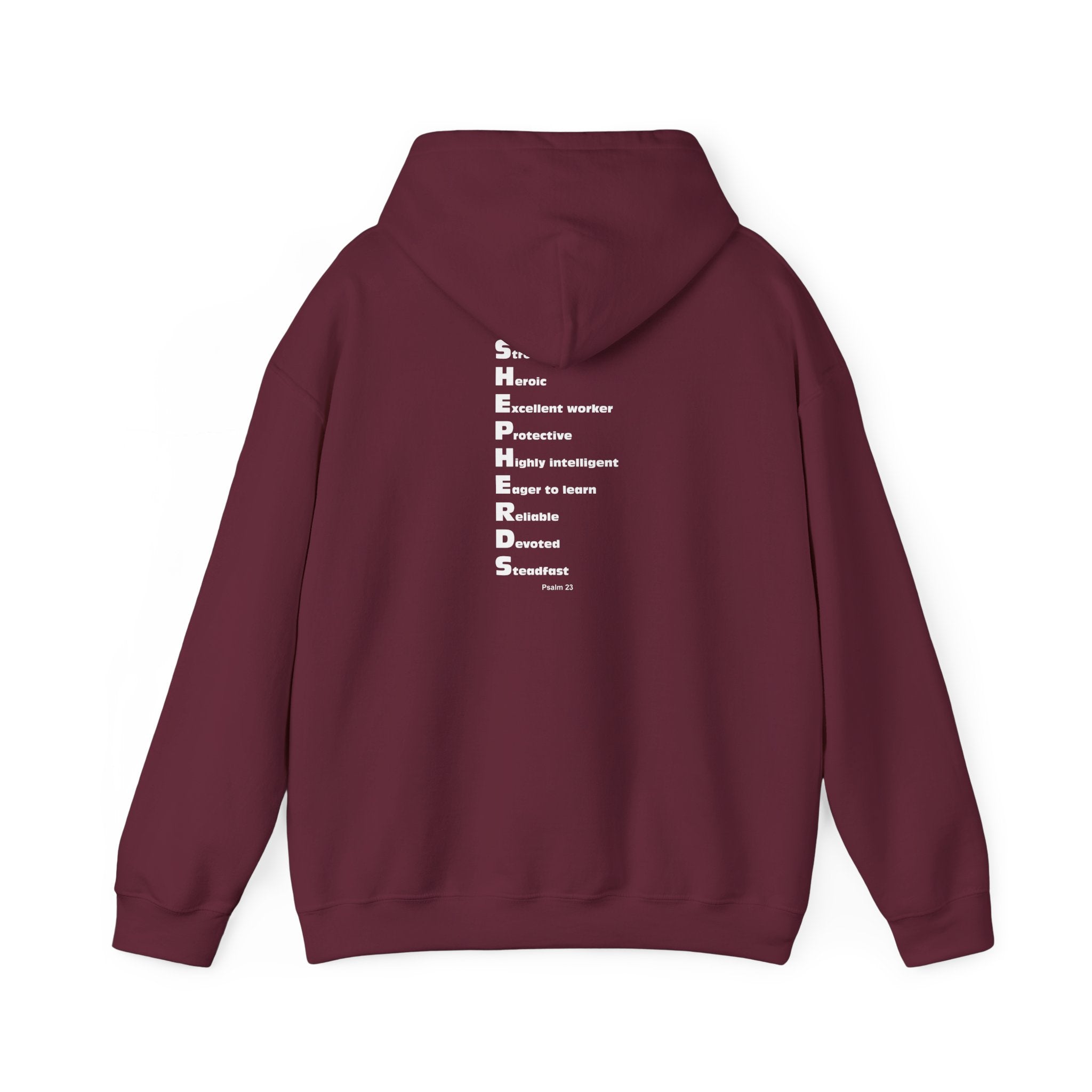 Mid-Columbia Christian School Shepherds - Unisex Heavy Blend™ Hooded Sweatshirt - Shepherds Pride, Cozy Animal Lover Hoodie
