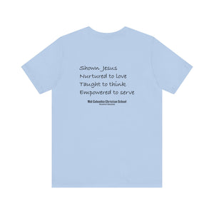 Mid-Columbia Christian School 2-Sided Tee: Empowered to Serve, Unisex Christian Shirt, Gift for Graduates, Faith-Based Apparel, Inspirational [...]