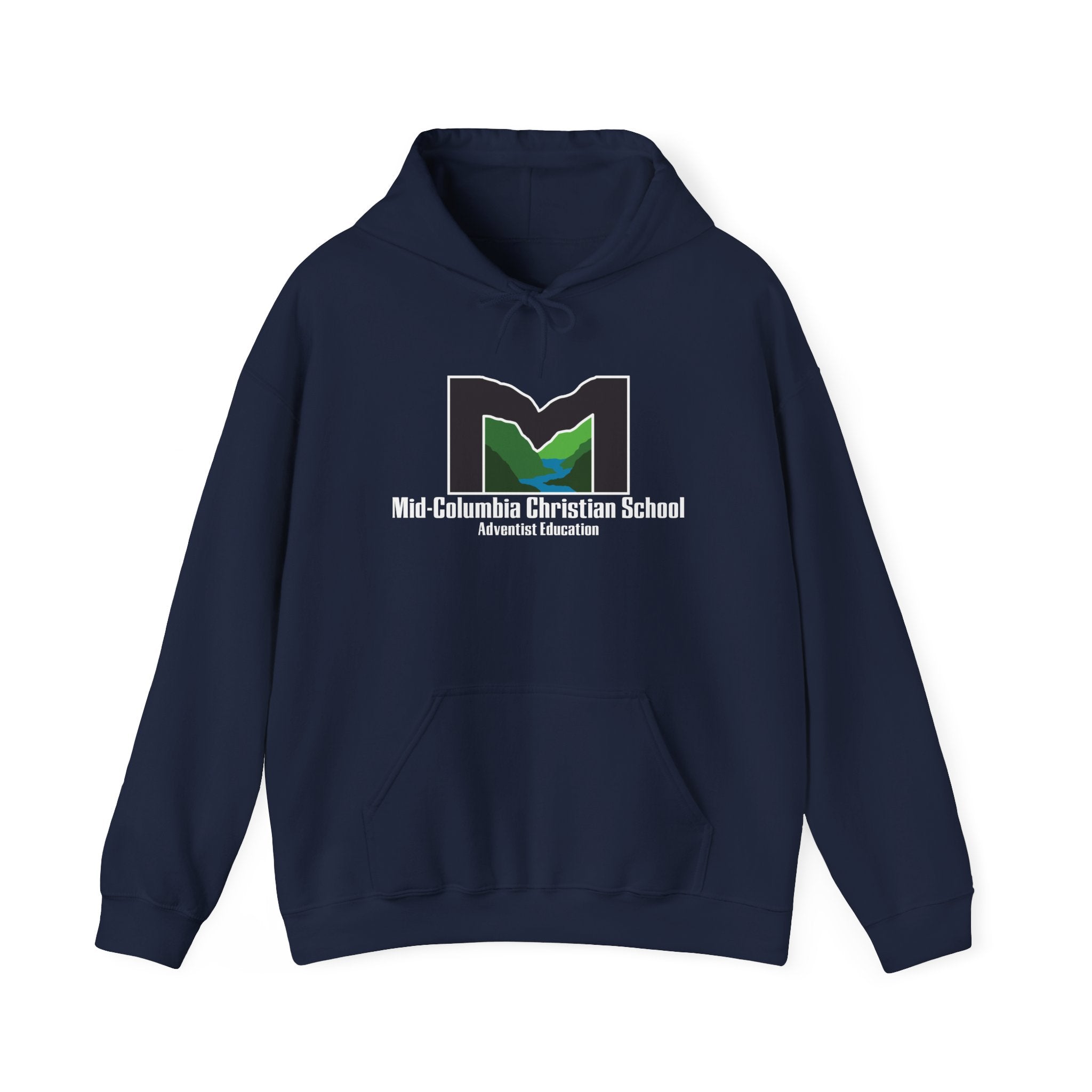 Mid-Columbia Christian School 2-Sided Hoodie, Empowered to Serve, Inspirational Sweatshirt for Students, Perfect Gift for Graduations, School Events, and Heroes
