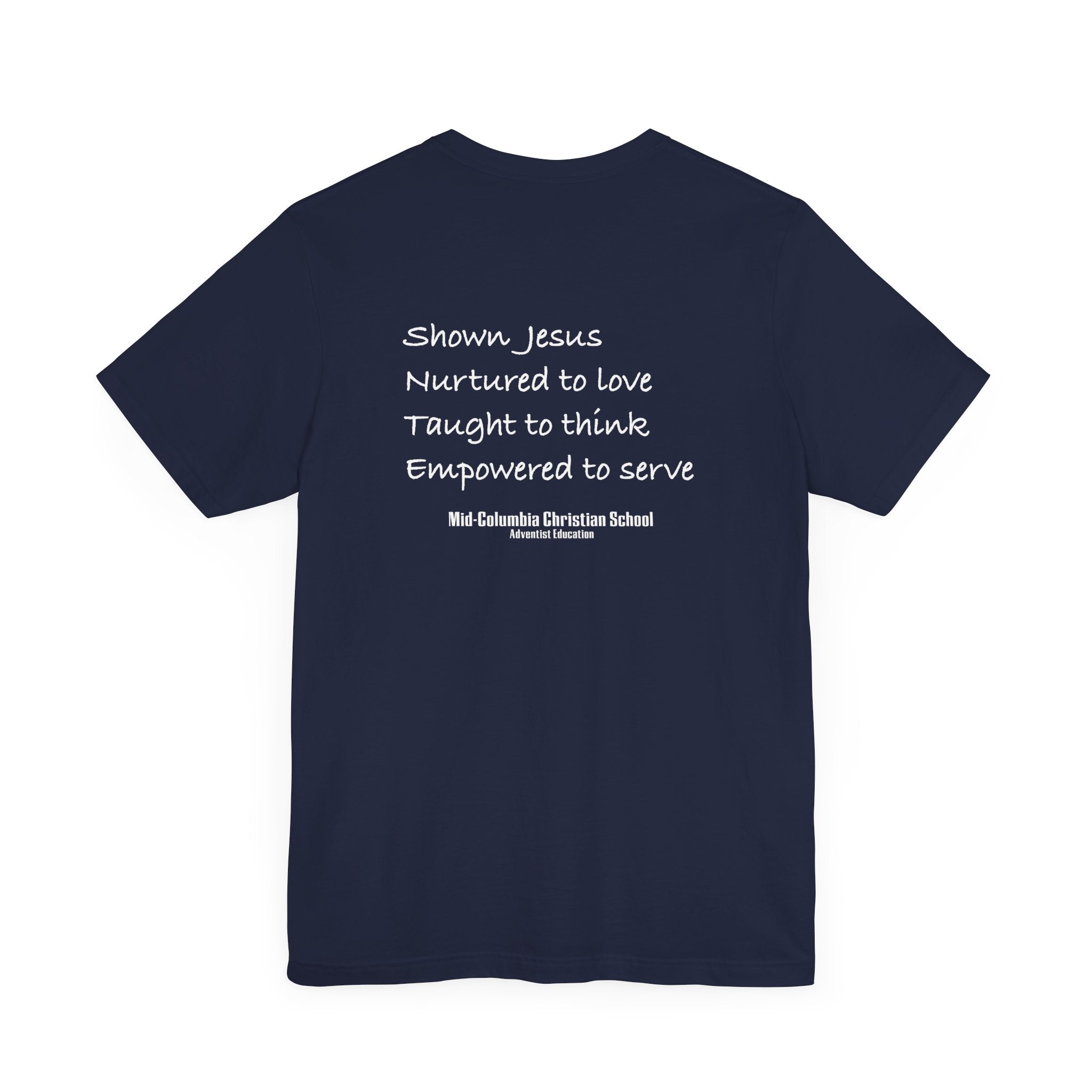 Mid-Columbia Christian School Tee: Empowered to Serve, Unisex Christian Shirt, Gift for Graduates, Faith-Based Apparel, Inspirational [...]