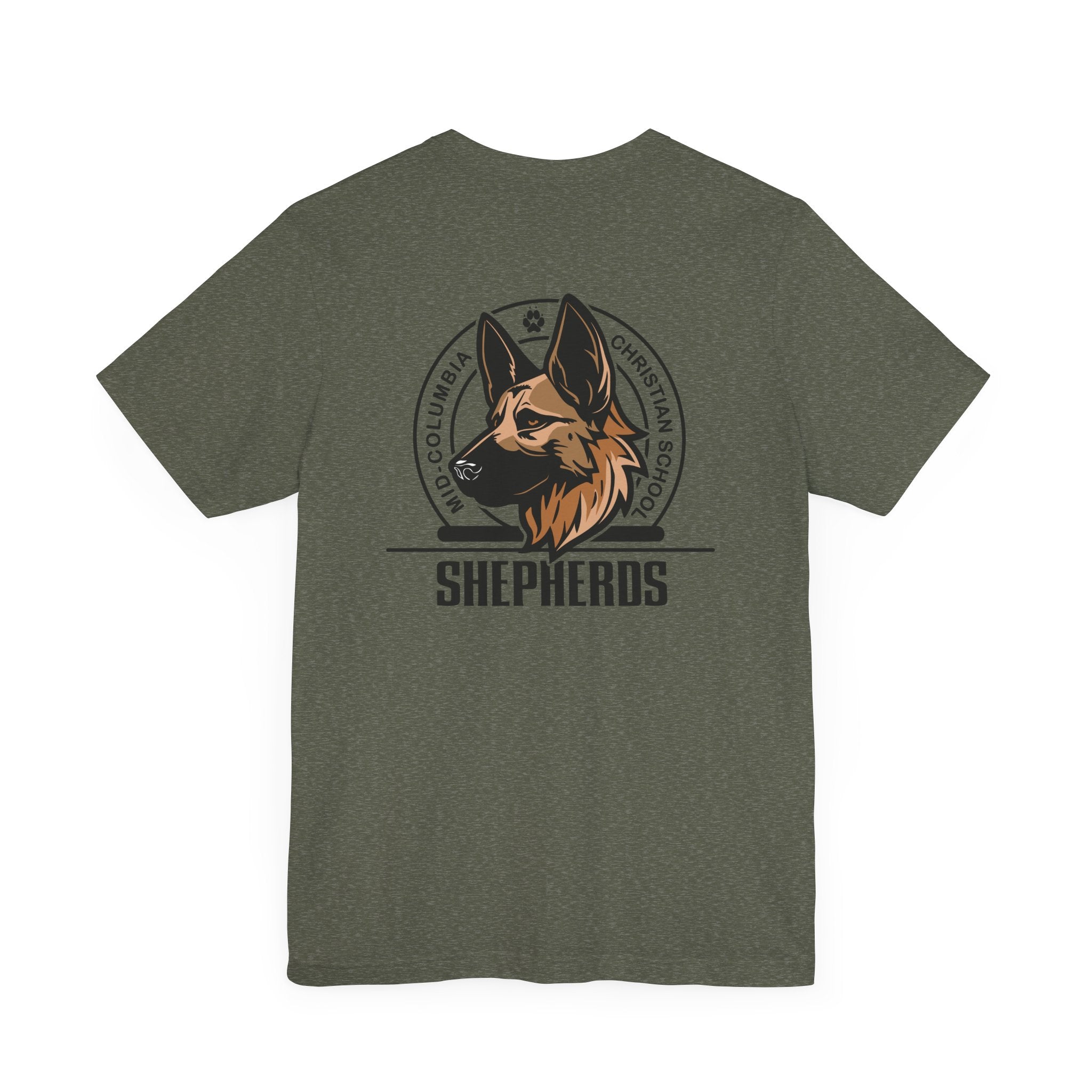 Mid-Columbia Christian School Shepherds Graphic Unisex Jersey Tee