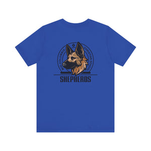 Mid-Columbia Christian School Shepherds 2-Sided Graphic Unisex Jersey Tee