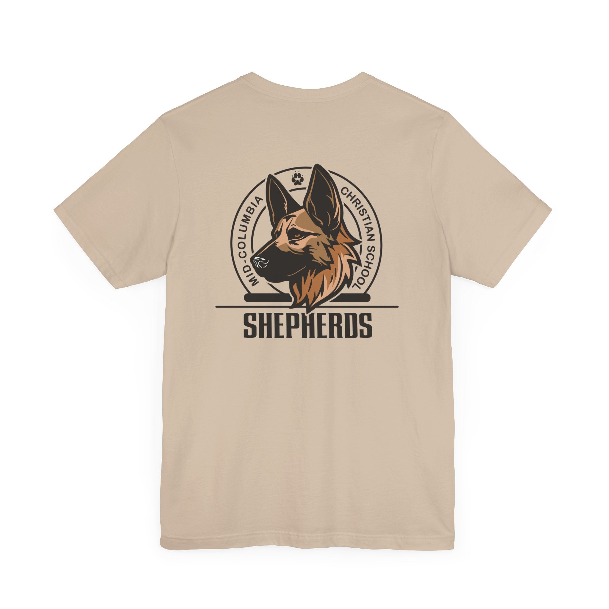 Mid-Columbia Christian School Shepherds Graphic Unisex Jersey Tee