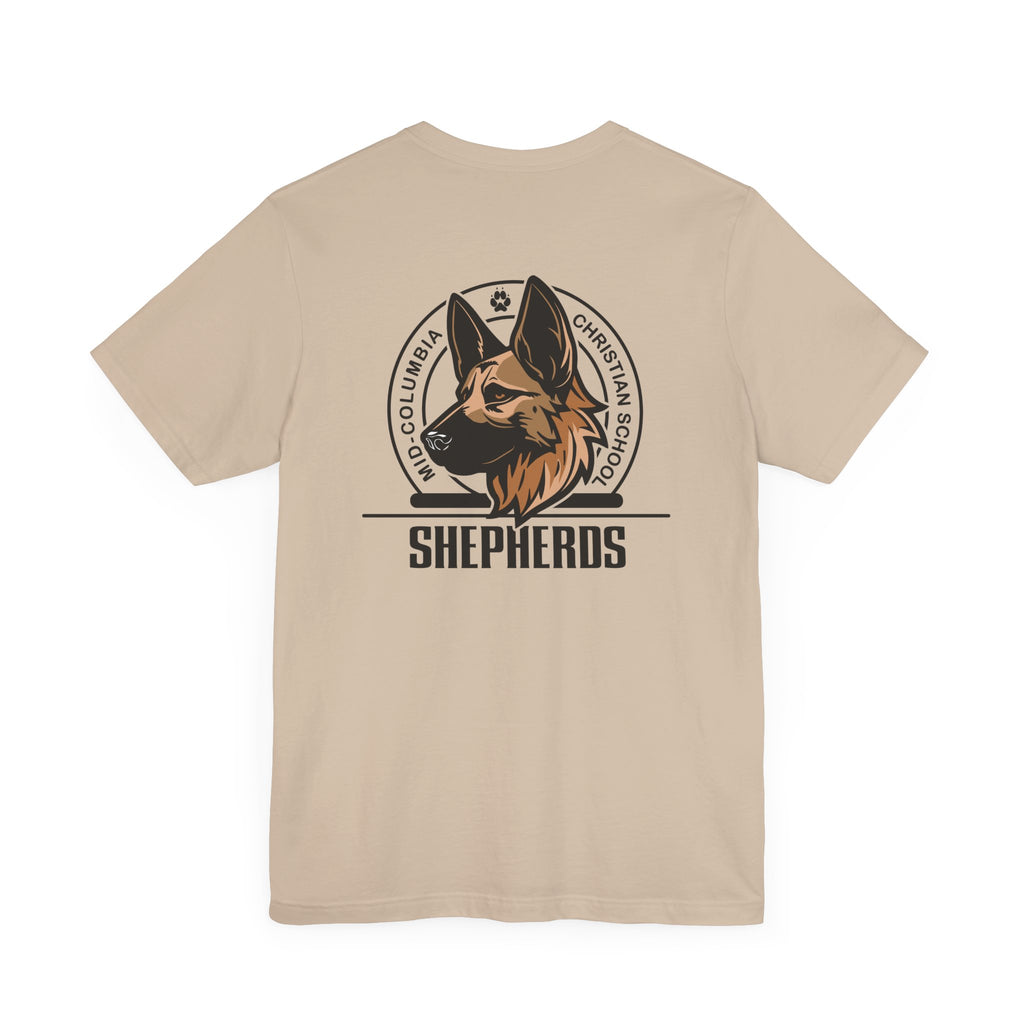 Mid-Columbia Christian School Shepherds Graphic Unisex Jersey Tee