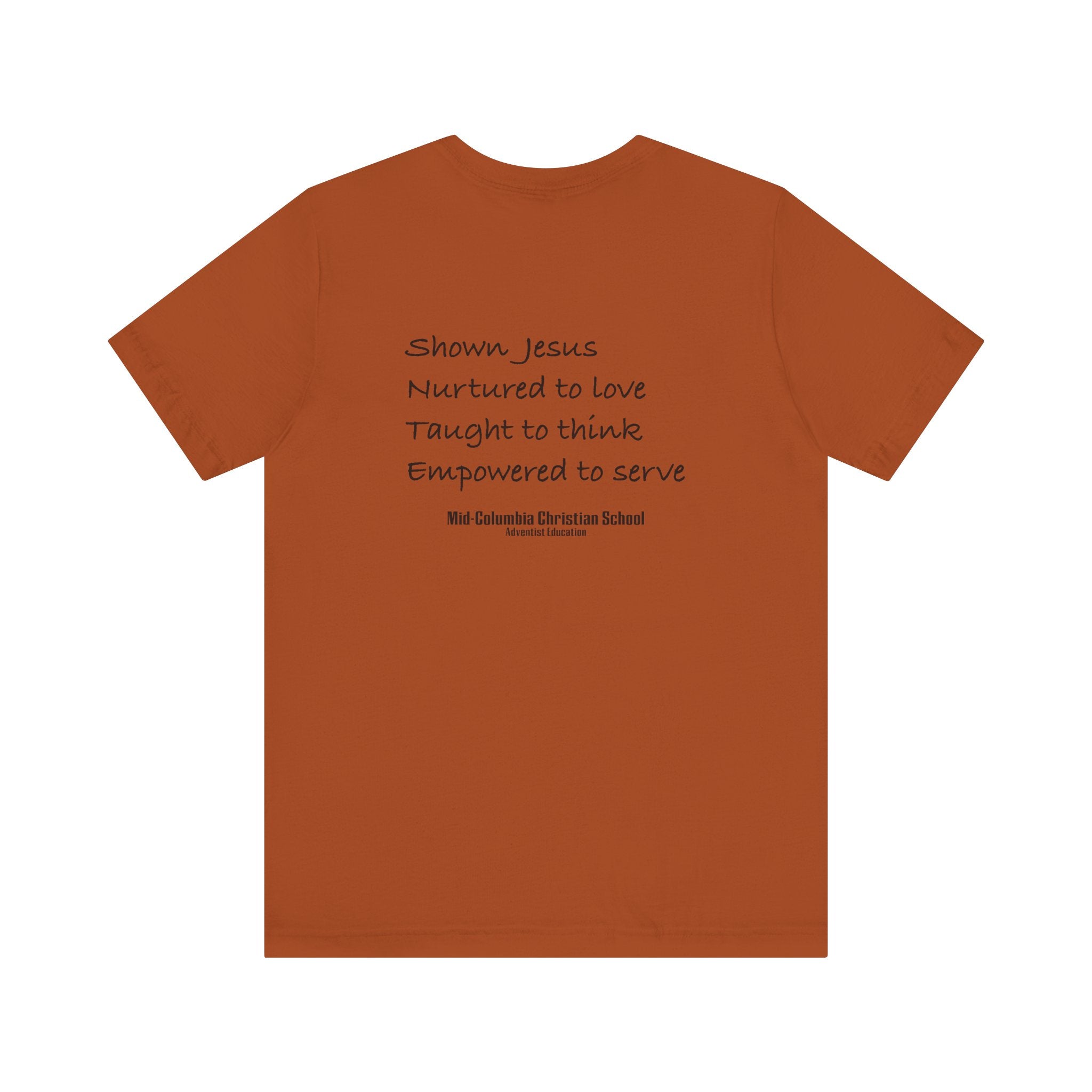 Mid-Columbia Christian School 2-Sided Tee: Empowered to Serve, Unisex Christian Shirt, Gift for Graduates, Faith-Based Apparel, Inspirational [...]
