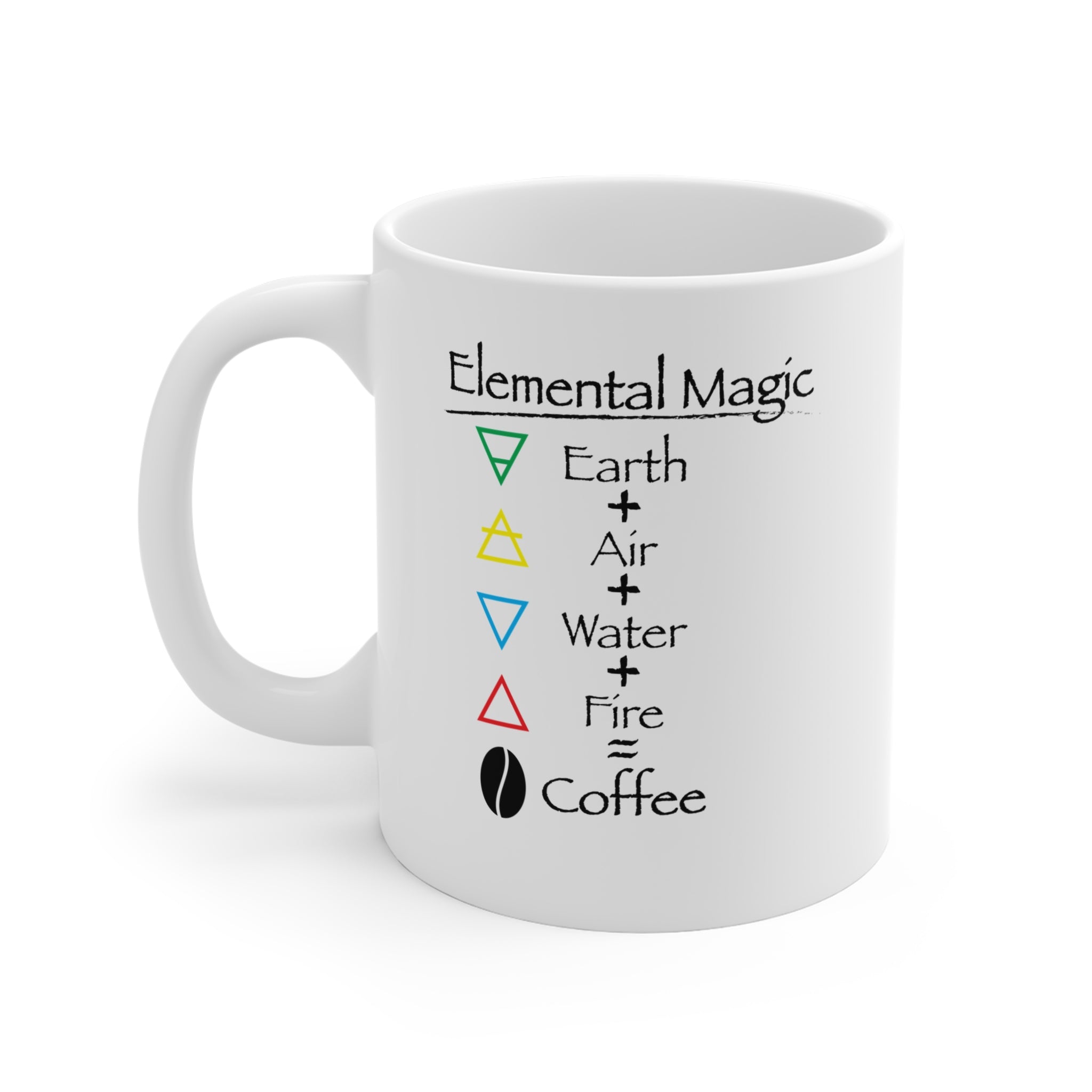 Coffee Magic Mug 11oz - Elemental Magic coffee mug