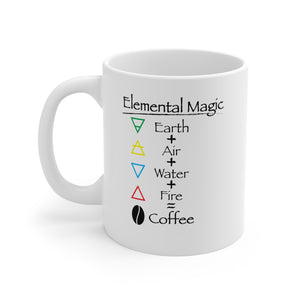Coffee Magic Mug 11oz - Elemental Magic coffee mug