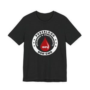 Pureblood sample 2-sided  -  Unisex Jersey Short Sleeve Tee