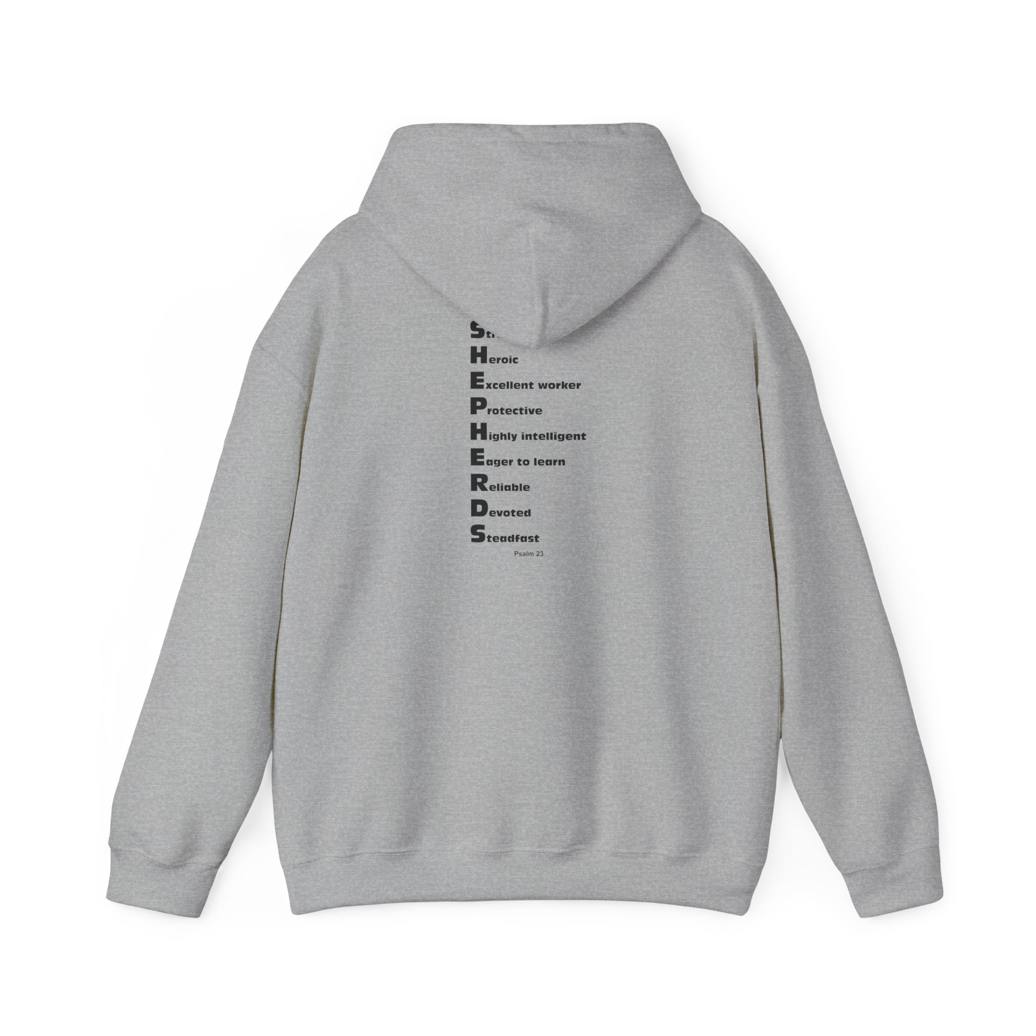 Mid-Columbia Christian School Shepherds - Unisex Heavy Blend™ Hooded Sweatshirt - Shepherds Pride, Cozy Animal Lover Hoodie