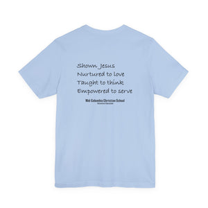 Mid-Columbia Christian School 2-Sided Tee: Empowered to Serve, Unisex Christian Shirt, Gift for Graduates, Faith-Based Apparel, Inspirational [...]